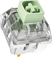 Kailh Box Jade Keyboard Switches,Clicky 3-Pin 50gf Dustproof Waterproof Gaming Switches for MX Mechanical Keyboard (Jade，90Pcs)