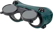 Welding Goggles - Arc Goggles | Eye Protection Plasma Cutting Arc Flipping Up Dustproof Glasses for Torching Soldering Brazing Welding