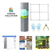 Hardware Cloth 1/2 inch 36 x 100 ft,Hot Dipped Galvanized Wire Mesh Roll for ...