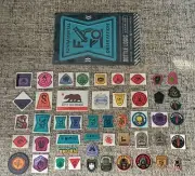 NEW BOTTLE LOGIC BREWING FUNDAMENTAL OBSERVATION METAL TACKER & 48 STICKER SET