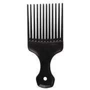 3x Salon Smart Afro Hair Comb - Black