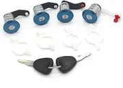 4 Pcs Front Left and Right Lock Set Door Barrel, for Nissan, Interstar 1998-2009 7701470944 car Door Lock