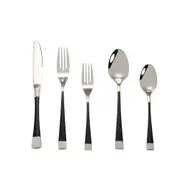 1Set Dinnerware Steak Knife Fork Coffee Spoon Chopstick Dessert Knife Ice Spoon 304 Solid Stainless Steel Cutlery Set 2020 New