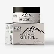 Ireya Ayurveda Himalayan Shilajit Resin Pure Original - Natural Ayurvedic Herbal Supplement For Men Women 1.05 oz 30 ml Pack of 1 Black