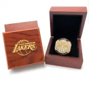 Kobe Bryant Retirement Ring LA Lakers NBA Timber Box
