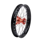 Tusk Front Wheel 14" Orange Hub 1418490318