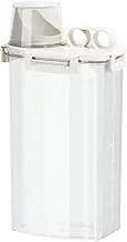 Food Storage Containers - Food Storage Box Canister Jars with Measuring Cup - Thicken Storage Food Containers, Food Storage Canister Jars, Sealed Food Storage Container for Rice, Small Grain