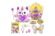 Rainbocorns Fairycorn Princess Surprise Kitty by ZURU 11" Collectible Plush Stuffed Animal, Surprise Egg, Wearable Fairy Wings, Magical Fairy Princess, Ages 3+ for Girls, Children