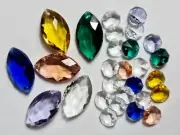 30pc crystal suncatcher crystals set pp2-suncatchers jewellery craft supply