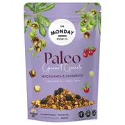 Organic Paleo Gourmet Granola Macadamia and Cranberry - Fresh, healthy organic delivery | Doorstep Organics