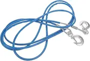 BELLIFFY Heavy Duty Tow Cable Towing Strap with Hook Capacity Tow Rope for Trucks Versatile Pulling for Emergencies and Outdoor Use Compact Portable Design