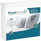 Twin Cotton Mattress Protector – Waterproof Cover with Fitted Sheet Design – Sof