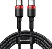 Baseus Cafule PD2.0 100W Flash Charging Type-C to Type-C Cable (20V 5A) 2m, Aluminum + TPE, High-Speed Data Transfer (Cafule PD2.0 100W (20V 5A))