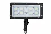 LED Mini-Flood Light 45 watt, 6750 lumen, DLC Listed, 5000 Kelvin 120-277 volt U