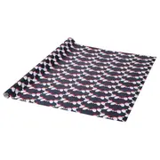 VINTERFINT gift wrap roll, Santa Claus pattern blue, 4x1 m