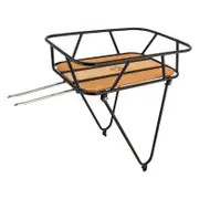Minoura Gamoh King Rear Rack With Timber Kcl-1R - Black