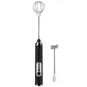 Handheld Egg Beater, USB Rechargeable Hand Mixer 3 Speeds Electric Milk Frother