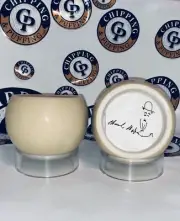 Custom "CHARLES CHAPLIN" AUTO Cue Ball Shot Glass - Hollowed Cue Ball