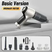 ANYMOB Vacuum Cleaner Silver Basic 2 Filters 3in1 Car Cordless Home Appliance Dual Use
