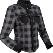Segura Jovan, textile jacket/shirt women , color: Black/Grey , size: T1