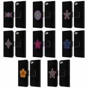 BETH WILSON CELTIC KNOT STARS LEATHER BOOK WALLET CASE FOR APPLE iPOD TOUCH MP3