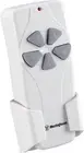 7787000 Ceiling Fan and Light Remote Control, White