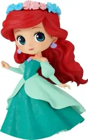 BanPresto - Q Posket - Disney Flower Style - Ariel Version A Statue Damaged Box