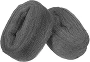 2 Rolls Coarse Wire Mesh for Glass Window Cleaning Reusable Steel Wool Pad Buffing Wool Fabric