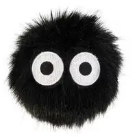 在飛比找樂天市場購物網優惠-真愛日本 絨毛娃造型磁鐵 正看經典眼 小黑炭 灰塵精靈 龍貓