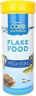 [Aqua Care] Aquarium Flake Food for Tropical Fish, 1L - Enhances Color, Promotes Growth, Easy to Digest,Balanced Daily Diet, Suitable for All Tropical Fish