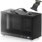 S300 - Mini-ITX PC Gaming Case - Front I/O USB 3.0 Type - C Port - Black