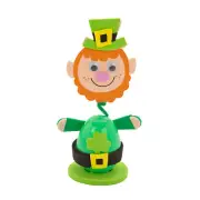 Fun Express Leprechaun Bobble Head Craft Kit - Makes 12