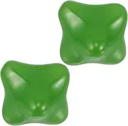 Beavorty Hexagonal Resin Massage Balls 2 Pack Hand Grip Strengthener Finger Exercisers Hand Strengthening Balls