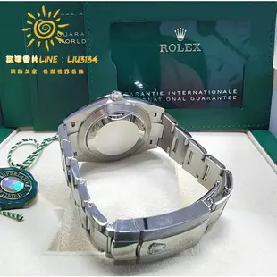 ROLEX 勞力士 126300 黑面 白鋼 21.05 板帶 Datejust 41mm 126334