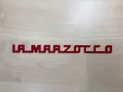 La Marzocco Linea Style logo, in Red color