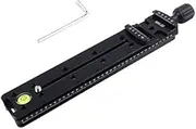 Quick Release Plate Tripod 200mm Nodal Slide Tripod Rail Quick Release Plate Clamp Arca Swiss Adapter Photography Accessories