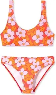 [Schiesser] Girls' Bustier Set, Swimsuit, Quick-Drying Bikini