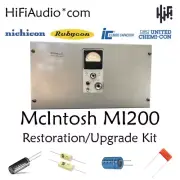 McIntosh MI-200 amplifier restoration recap repair upgrade rebuild kit