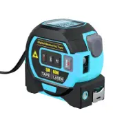 3in1 Rangefinder 5m Tape Measure Ruler LCD Display with Backlight B9F1