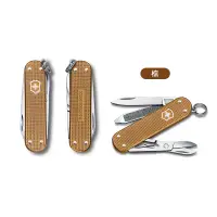 在飛比找博客來優惠-VICTORINOX 瑞士維氏 5用鋁合金瑞士刀 棕