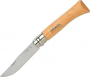 Opinel Traditional #09 Blister Stainless Steel Folding Pocket Knife, 9 cm