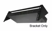 19'' Vertical Wall Mount Steel Under-desk Server Rack Bracket Office Home 2RU