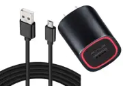 Fast 18W Home Charger 6ft Cable Micro USB Power Adapter Cord Quick for Tablets