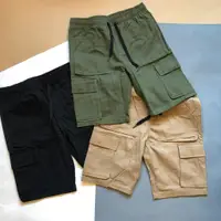 在飛比找蝦皮商城優惠-Work Shorts 黑 軍綠 卡其 軍裝 工裝 短褲 六