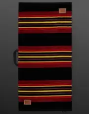 2024 Scotty Cameron Towel - Mojave Stripe - Black/Red/Yellow