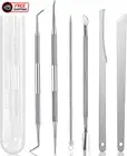 Ingrown Toenail Pedicure Tool Kit(7Pcs), Nail Manicure Kit Stainless Steel Nail