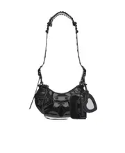 Women's Le Cagole Xs Shoulder Bag in Black One size black
