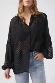 NWT Decjuba Rosa Textured top - size 8