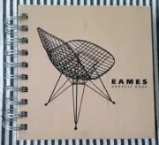 RETIRED EAMES ADDRESS BOOK WOOD COVER MCM FURNITURE PHOTOS Charles & Ray Eames