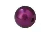 FORD MUSTANG W/ ROUSH SHORT THROW BILLET PURPLE ROUND SHIFT KNOB